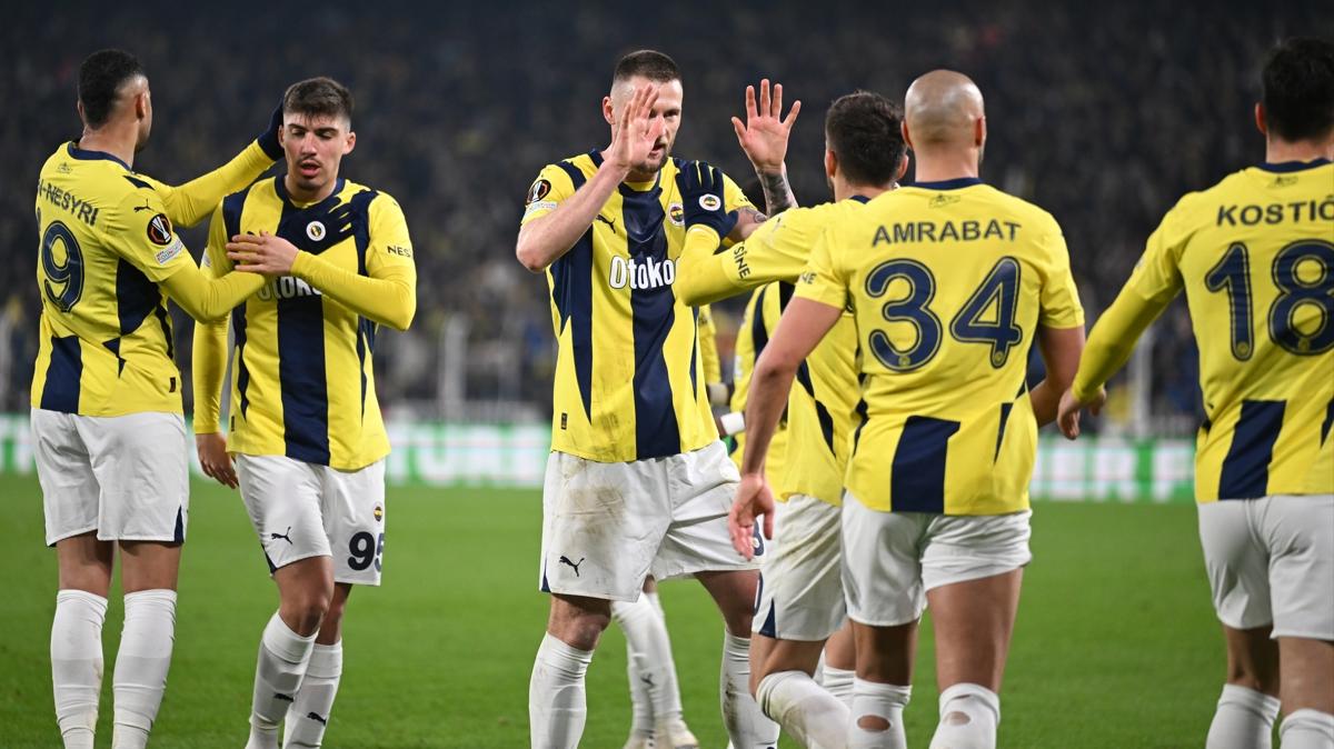 MA SONUCU: Fenerbahe 3-0 Anderlecht