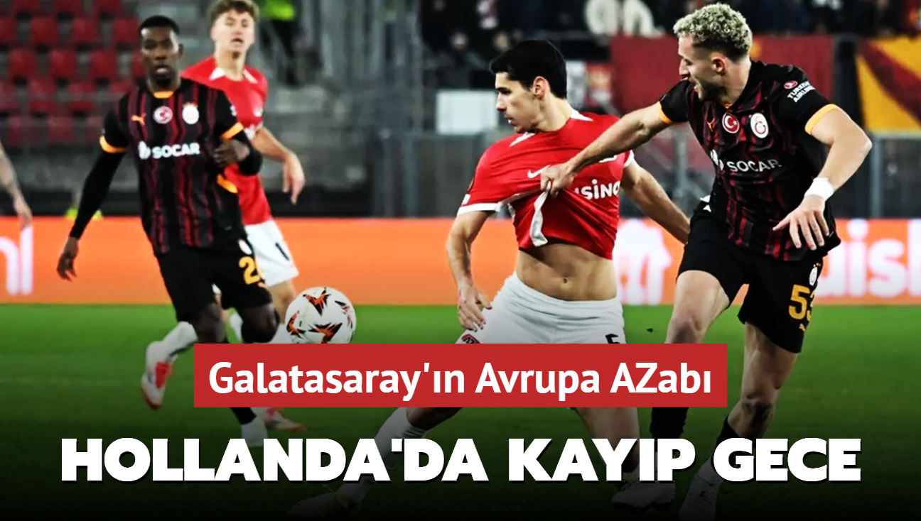 Galatasaray'n Avrupa AZab