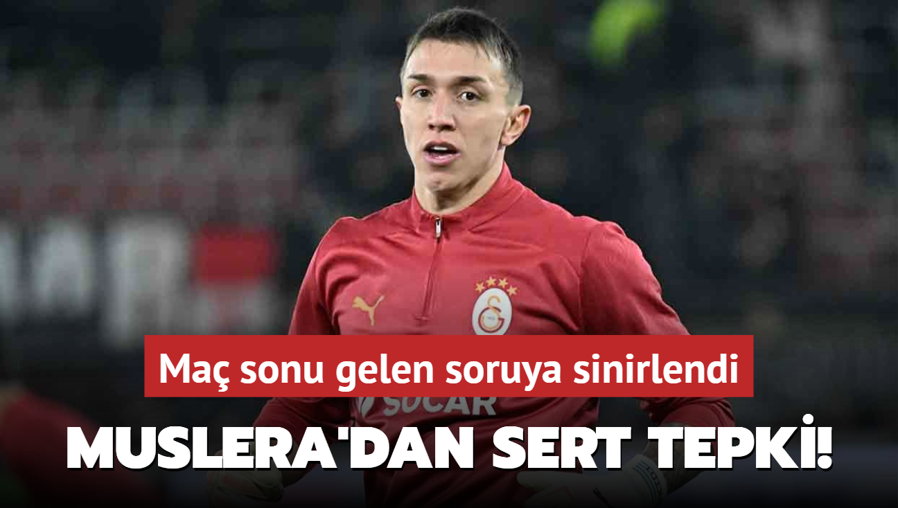 Muslera'dan sert tepki! Ma sonu gelen soruya sinirlendi