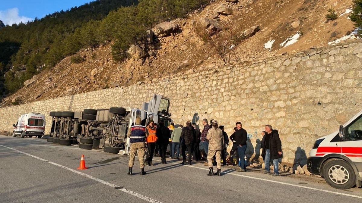 Gmhane'de tr devrildi: 2 yaral