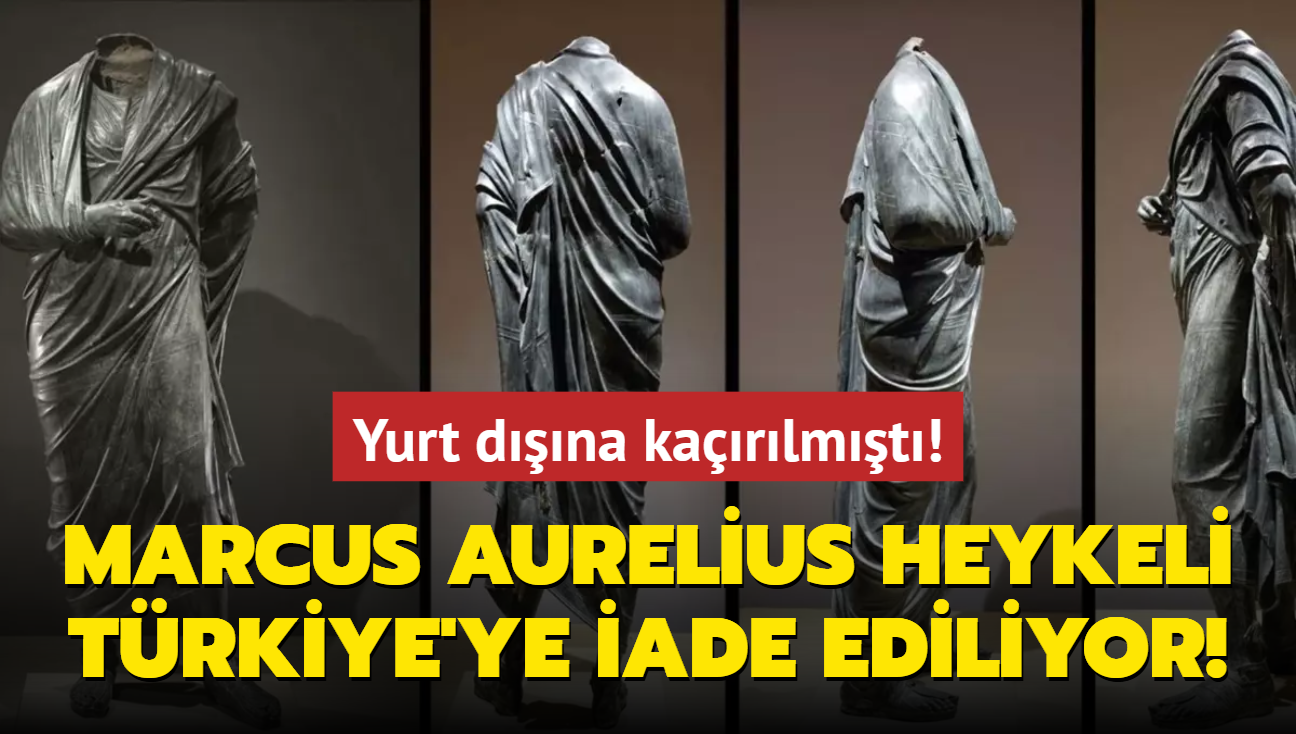 Marcus Aurelius heykeli 65 yl sonra Trkiye'ye iade ediliyor!