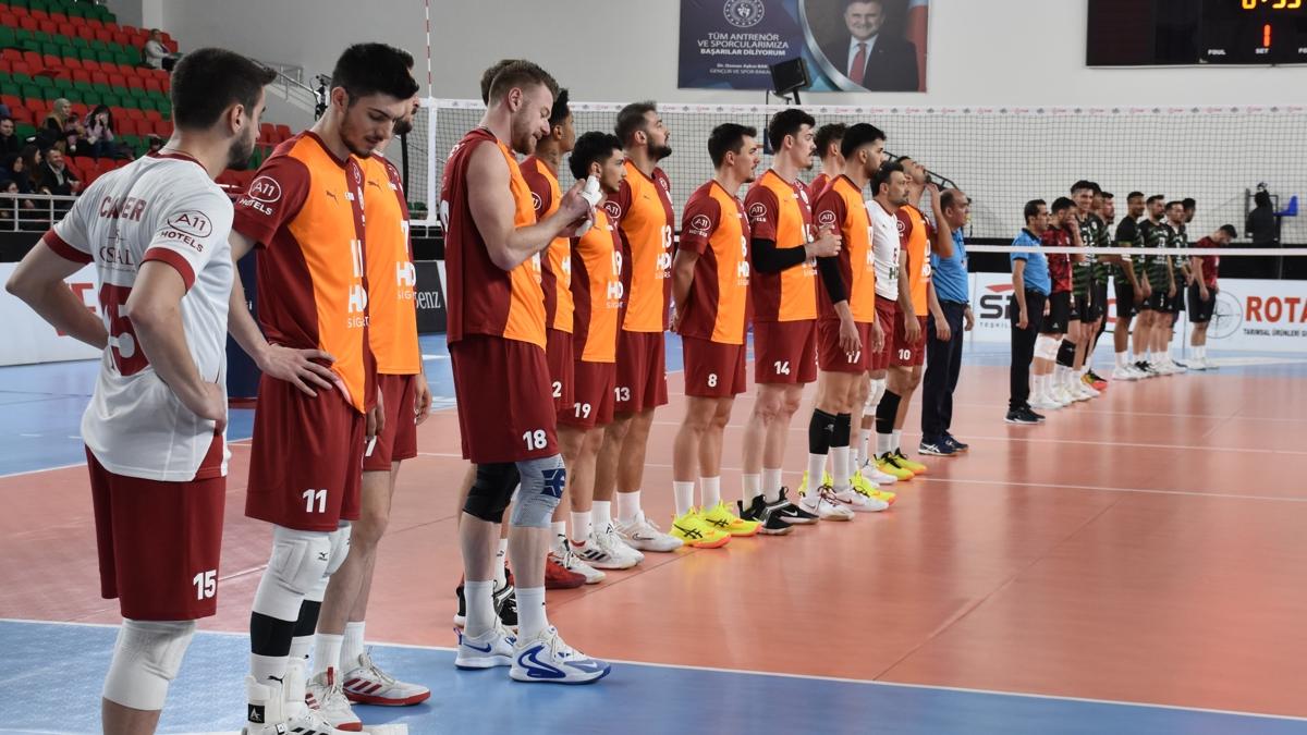 Galatasaray HDI Sigorta deplasmanda kolay kazand