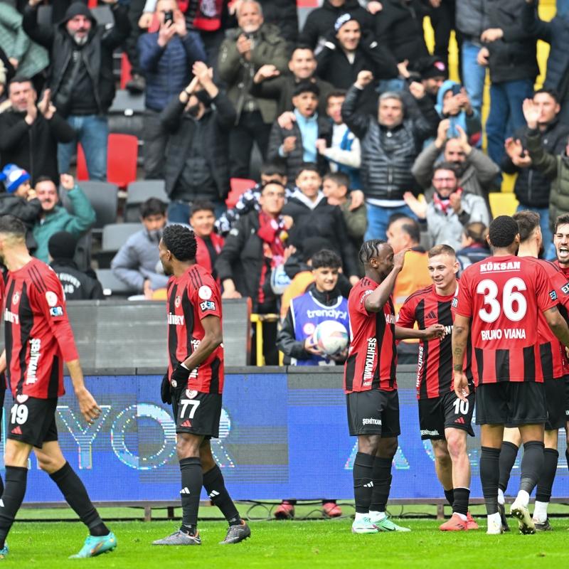 Gaziantep FK'dan i sahada 7. galibiyet