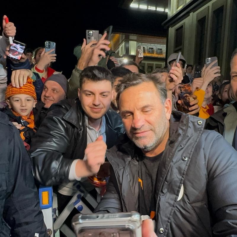 Rize'ye gelen Galatasaray'a cokulu karlama