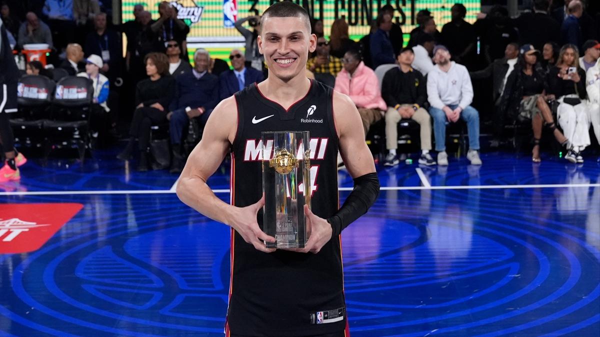 All-Star'da 3 say yarmasnn galibi Tyler Herro