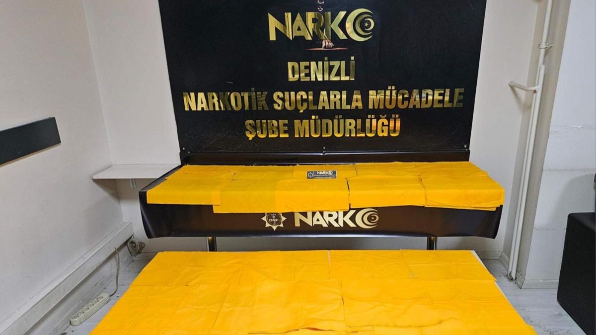 Denizli'de narkotik operasyonu: 1 tutuklama
