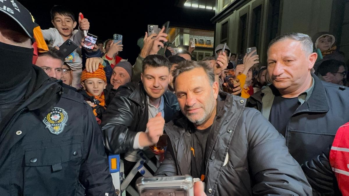 Rize'ye gelen Galatasaray'a cokulu karlama