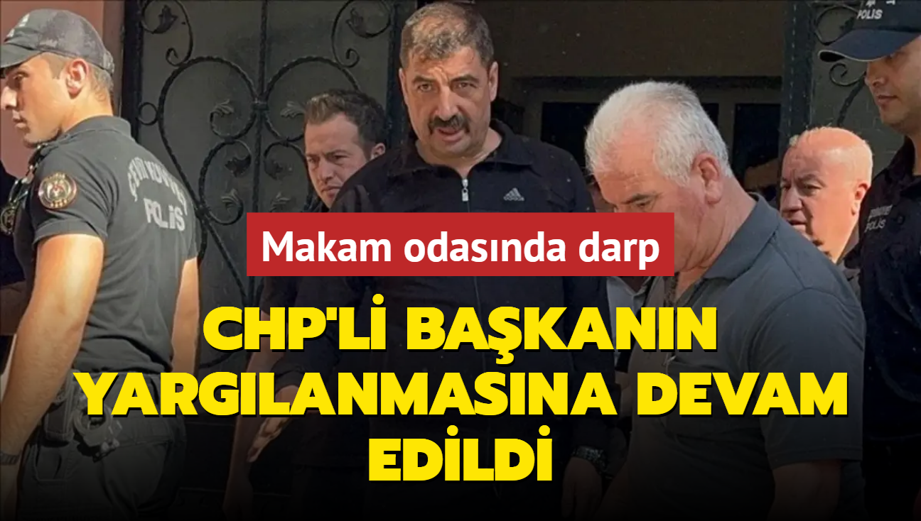 CHP'li Kula Belediye Bakan'nn yarglanmasna devam edildi