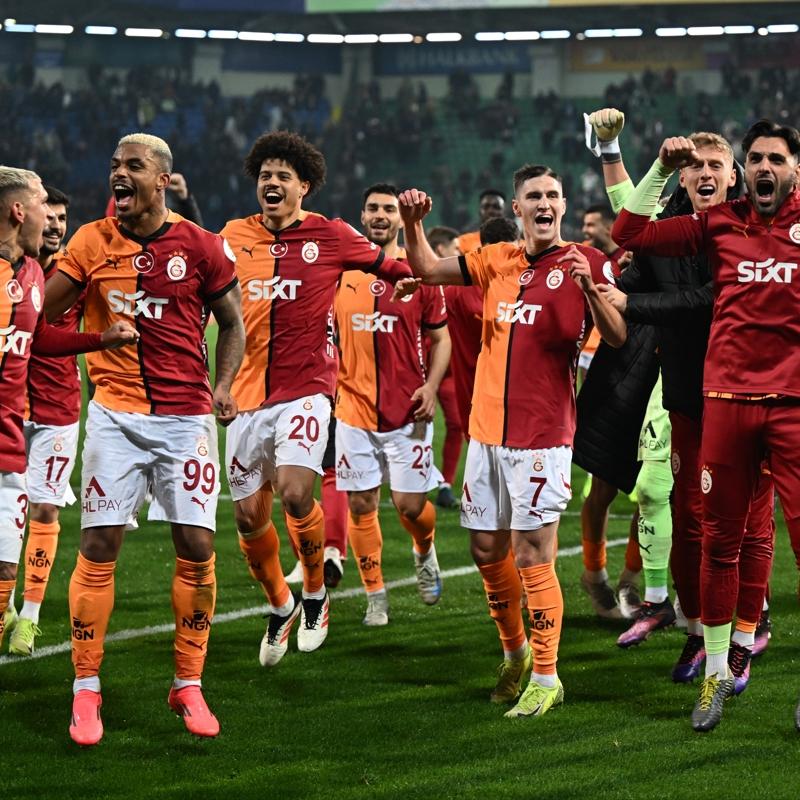 Lig tarihine geti! Galatasaray'dan galibiyet rekoru