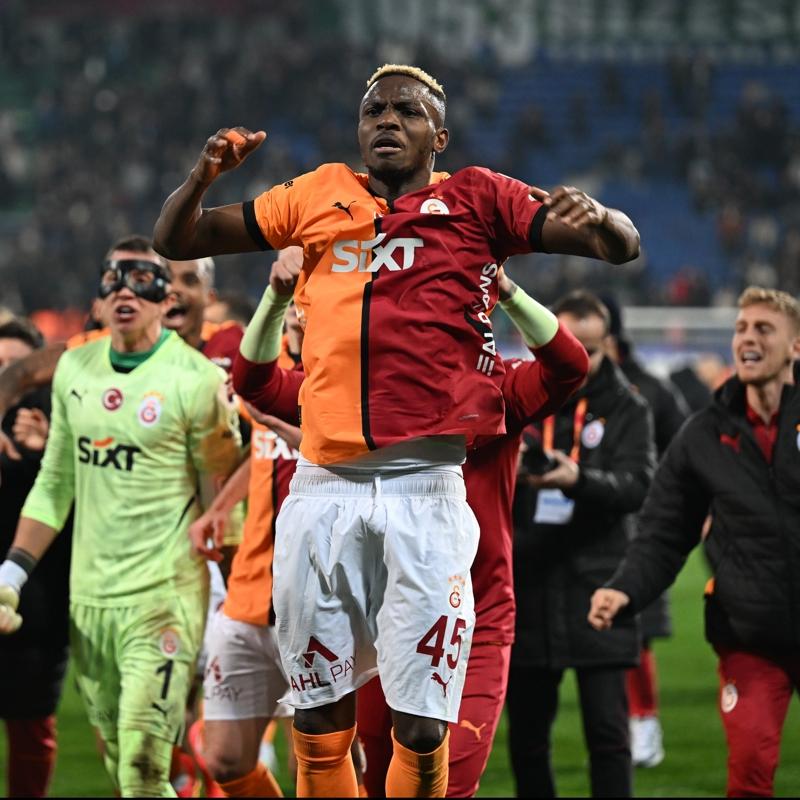 Osimhen: Galibiyet serimize devam ediyoruz