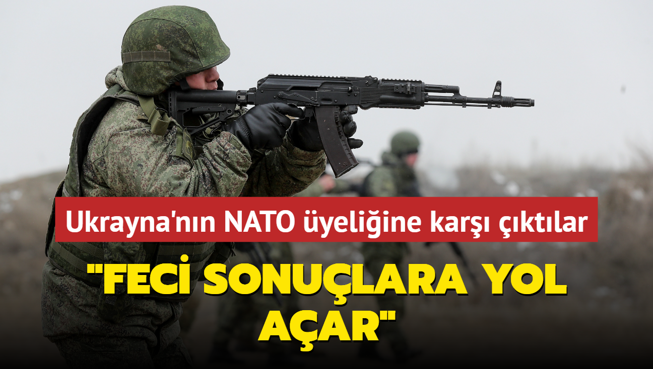 Ukrayna'nn NATO yeliine kar ktlar... "Feci sonulara yol aar"