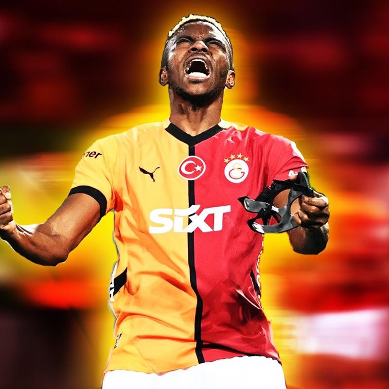Victor Osimhen'in aykur Rizespor'a kar att goller Avrupa'da manetlerde! Bir sonraki hedefi AZ Alkmaar
