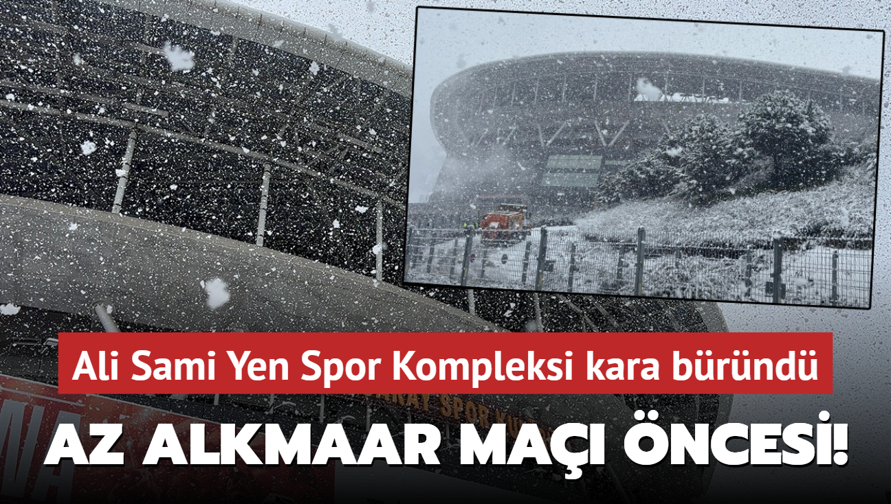 AZ Alkmaar ma ncesi! Ali Sami Yen Spor Kompleksi kara brnd