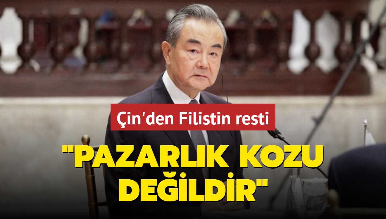 in'den Filistin resti: Pazarlk kozu deildir