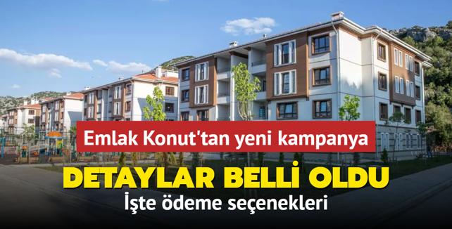 Emlak Konut'tan yeni konut kampanyas! Detaylar belli oldu, ite deme seenekleri