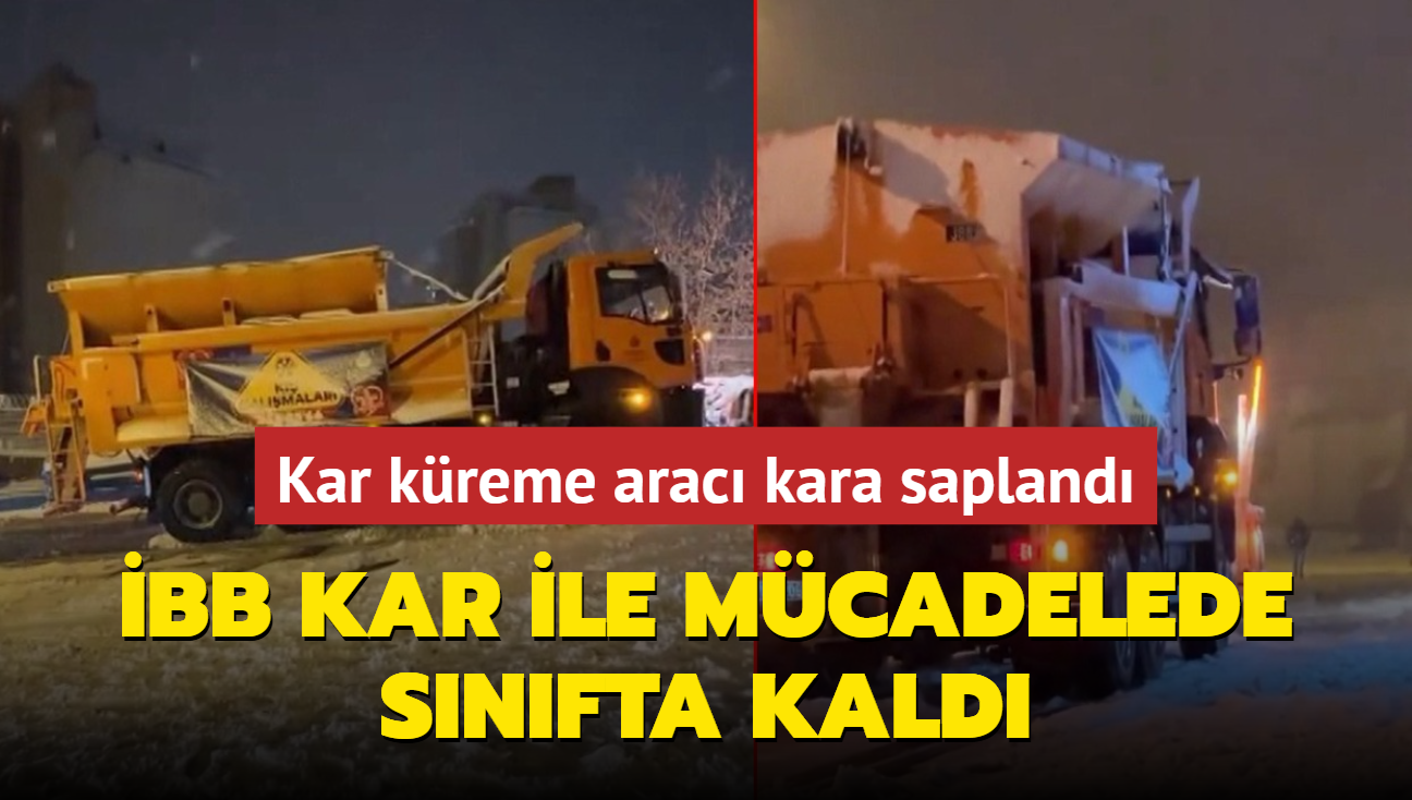 BB kar ile mcadelede snfta kald: Kar kreme arac kara sapland