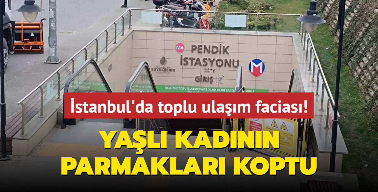 stanbul'da bir toplu ulam facias daha: Yal kadnn parmaklar koptu