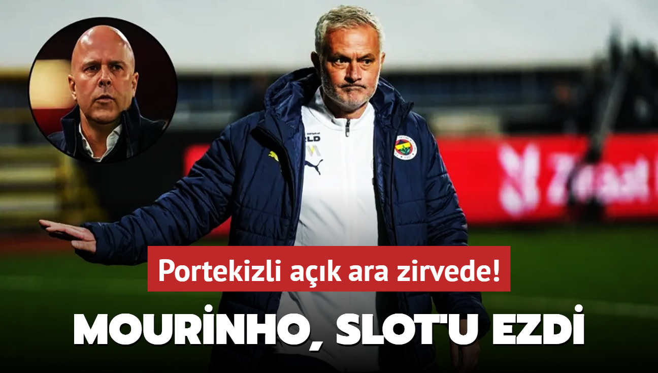 Mourinho, Slot'u ezdi