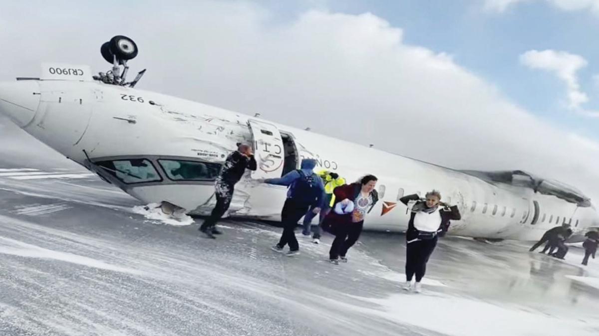 Ters dnen uakta mucize! len yok 18 kii yaral