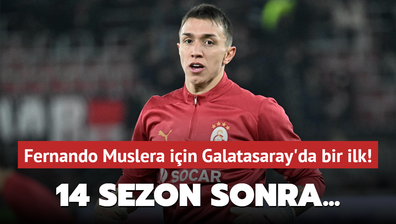 Fernando Muslera iin Galatasaray'da bir ilk! 14 sezon sonra...