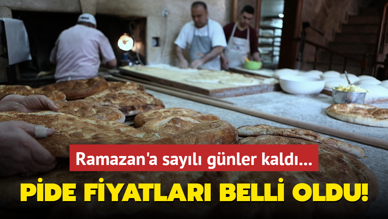 Ramazan'a sayl gnler kald... Pide fiyatlar belli oldu!