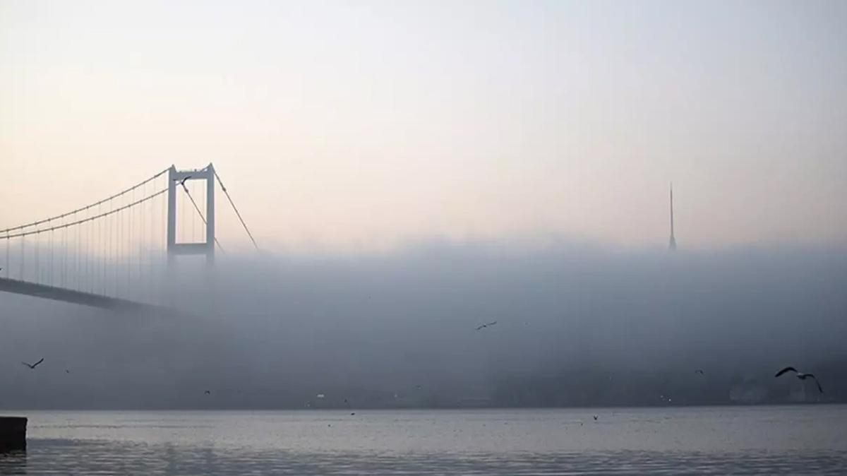 stanbul Boaz'nda gemi trafiine sis engeli