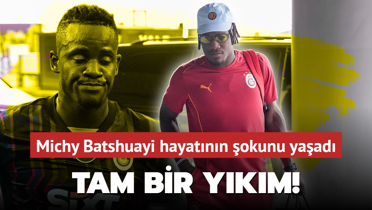 Tam bir ykm! Michy Batshuayi hayatnn okunu yaad