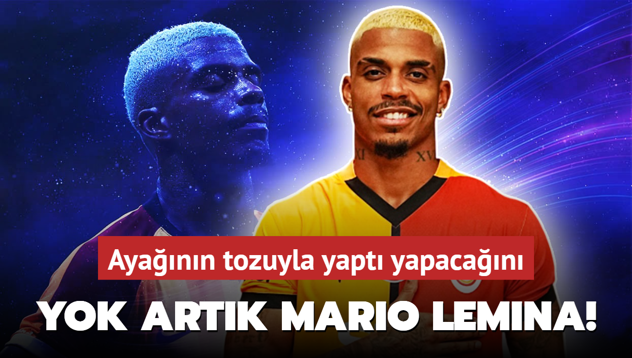 Yok artk Mario Lemina! Ayann tozuyla yapt yapacan: Ortalk yangn yeri