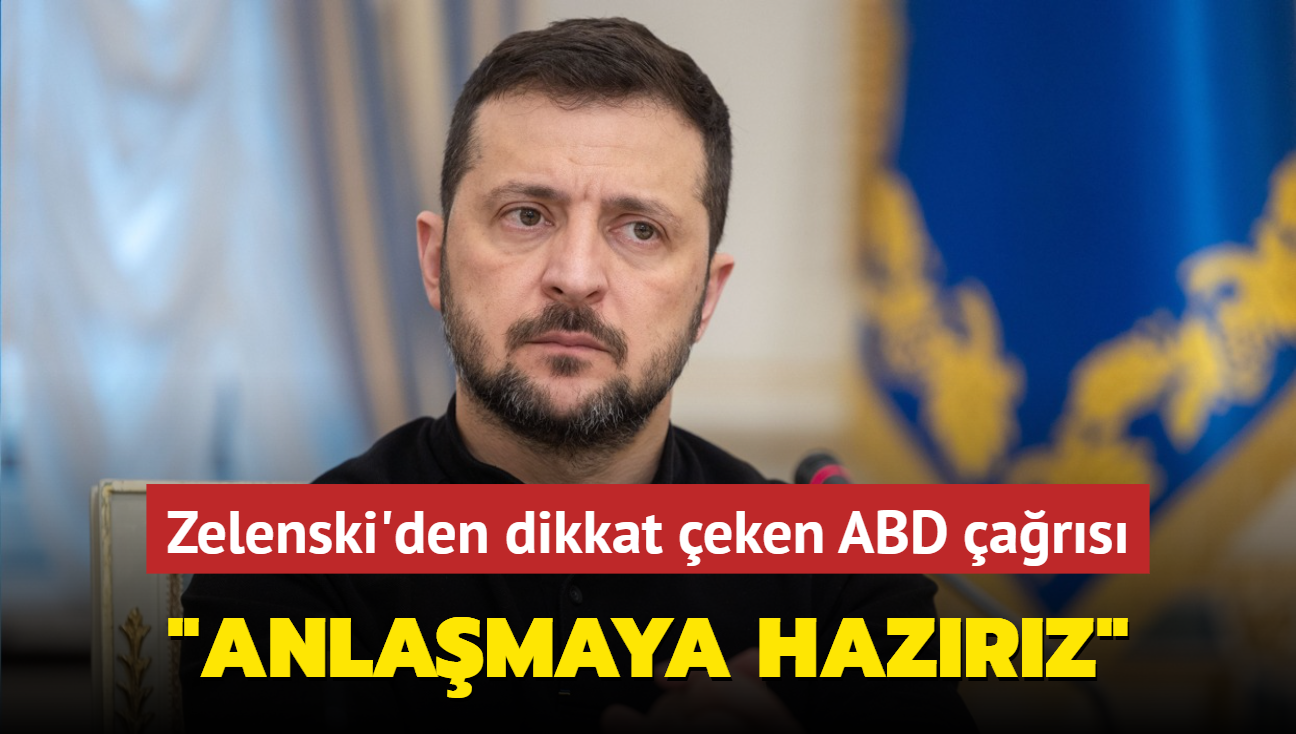 Zelenski'den dikkat eken ABD ars: "Anlamaya hazrz"