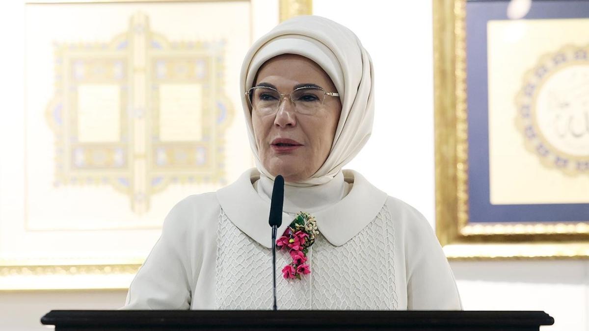 Emine Erdoan'dan srdrlebilir retim vurgusu