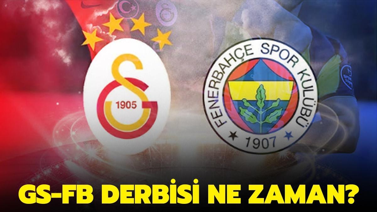 Galatasaray-Fenerbahe derbi ma ne zaman, saat kata" GS-FB derbisi hangi kanalda yaynlanacak, ifreli mi"