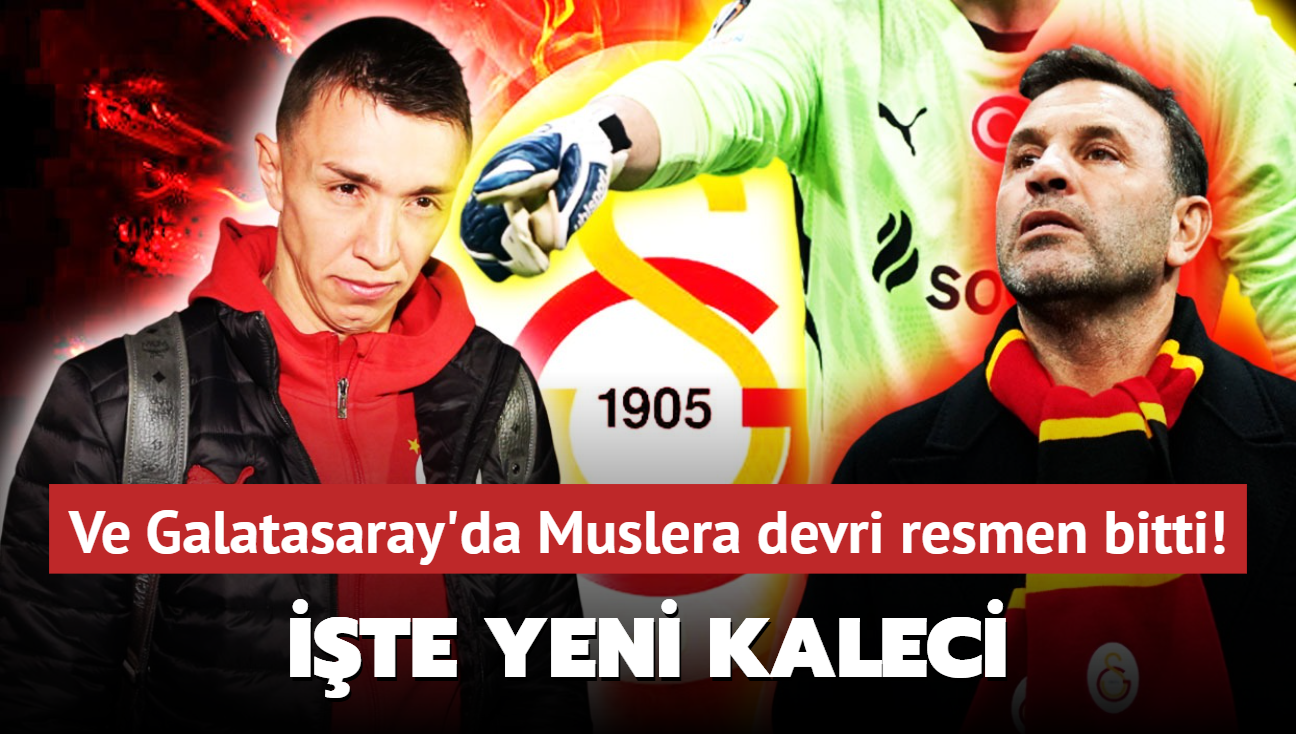 Ve Galatasaray'da Muslera devri resmen bitti! Takmn yeni kalecisi belli oldu: te o srpriz isim