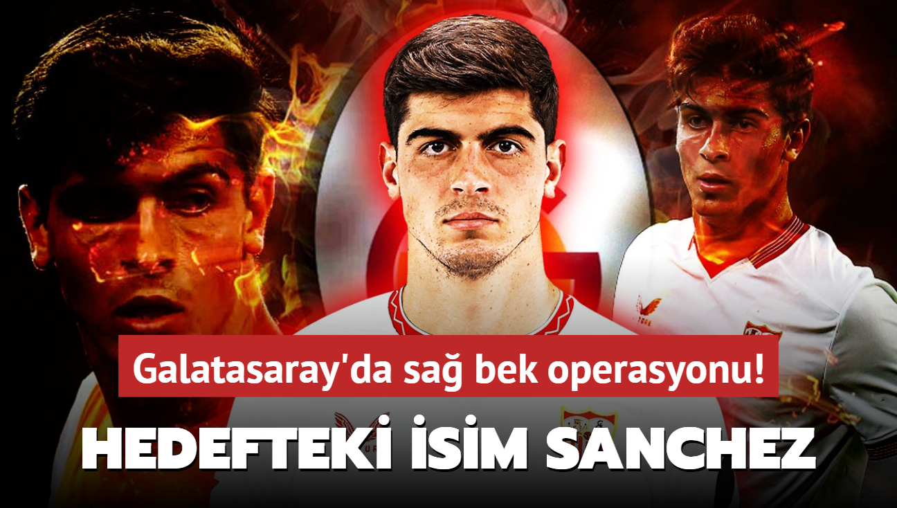 Galatasaray'da sa bek operasyonu! Hedefteki isim Juanlu Sanchez