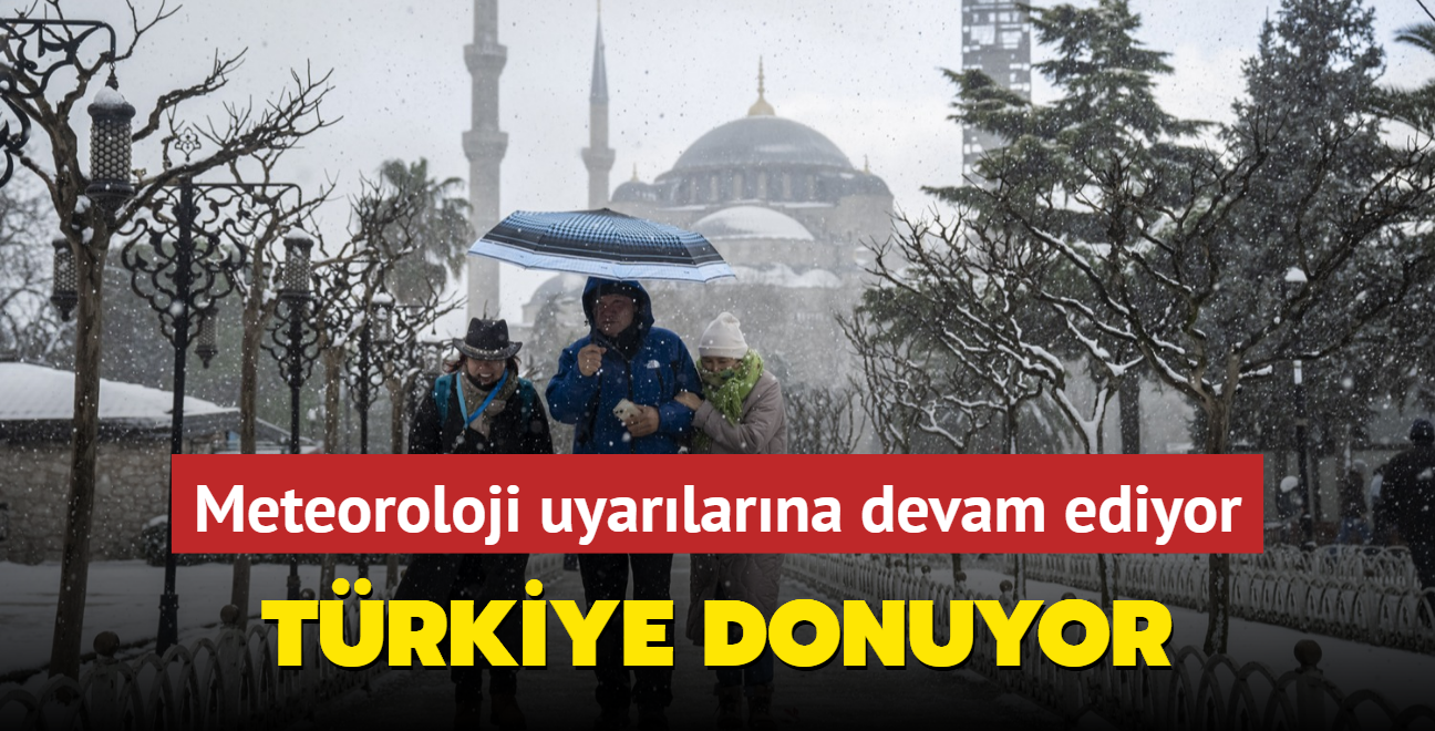 Meteoroloji uyarlarna devam ediyor; scaklklar decek