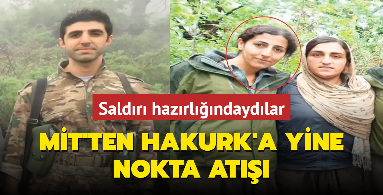 MT'ten Hakurk'a  yine nokta at! Saldr hazrlndaki terristler vuruldu