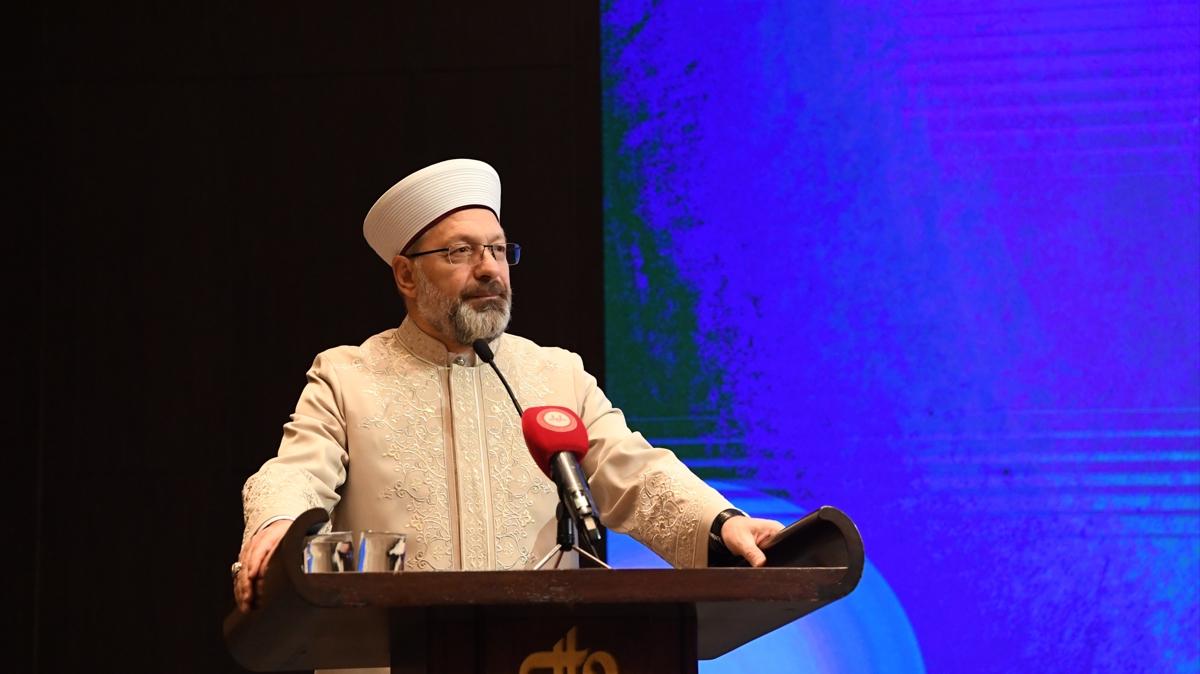 Diyanet leri Bakan Erba: Hizmetlerimizin kalitesi ve nitelii her geen gn artyor