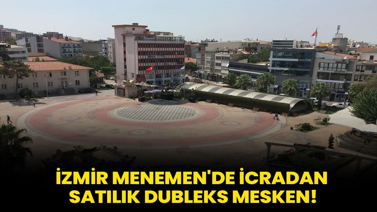 zmir Menemen'de icradan satlk dubleks mesken!