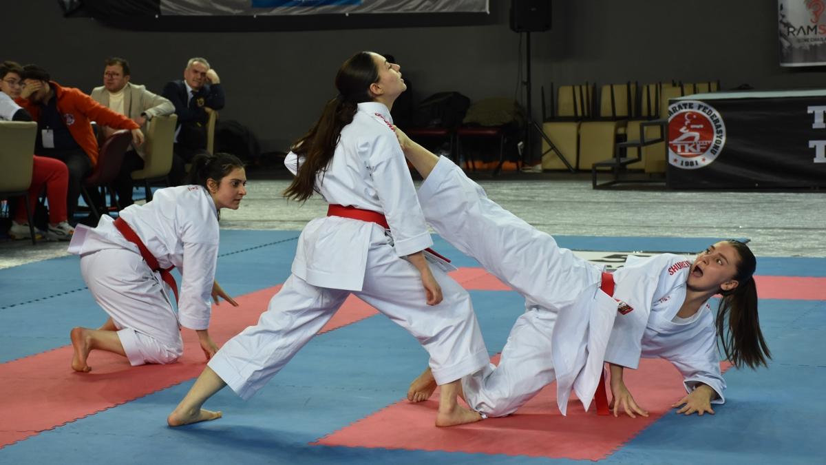 Trkiye Karate ampiyonas, 599 sporcunun katlmyla balad