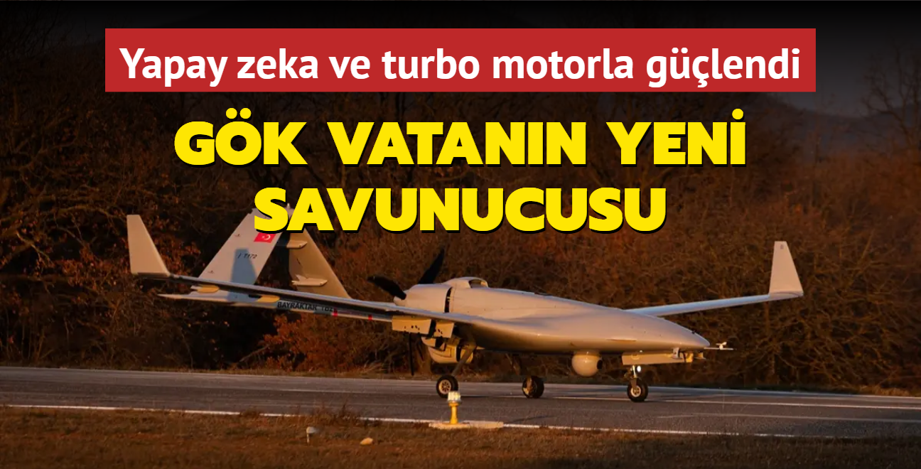 Yapay zeka ve turbo motorla glendi! Gk vatann yeni savunucusu TB2T