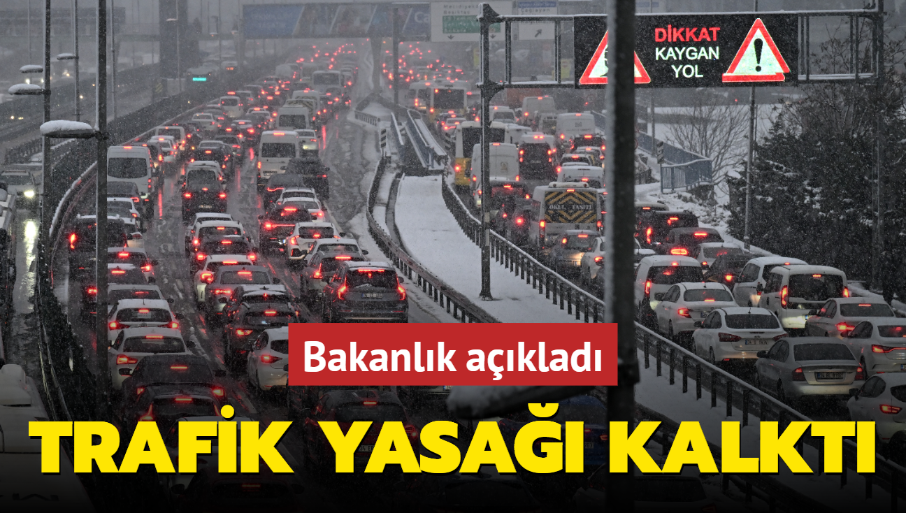 Bakanlk aklad: Ar tatlara trafik yasa kalkt