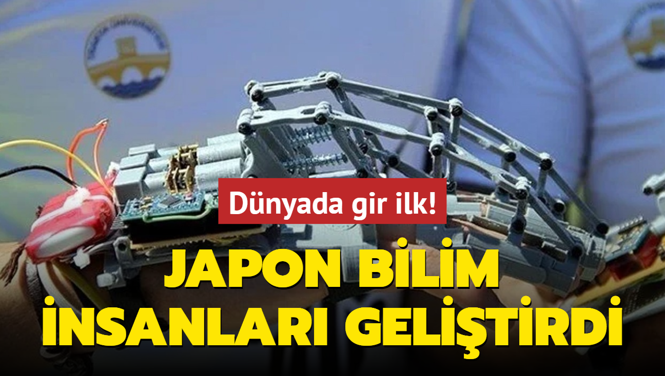 Dnyada gir ilk! Japon bilim insanlar gelitirdi