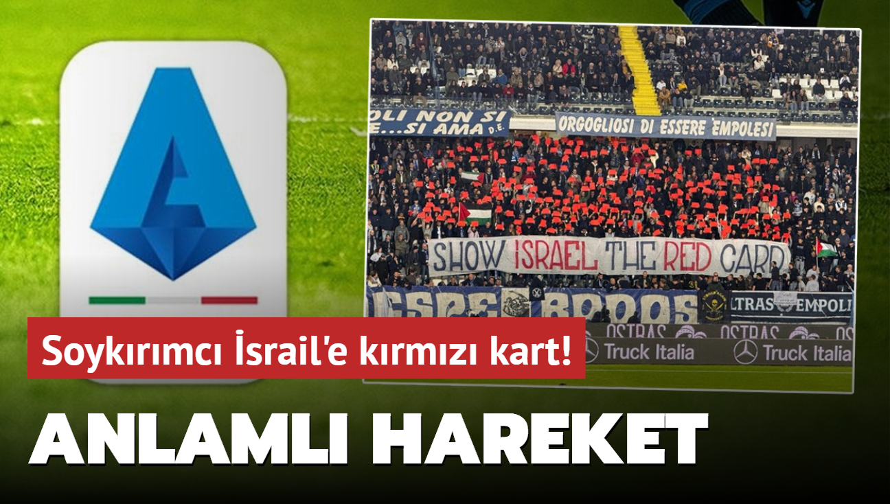 Soykrmc srail'e krmz kart! talyan kulbnden anlaml hareket