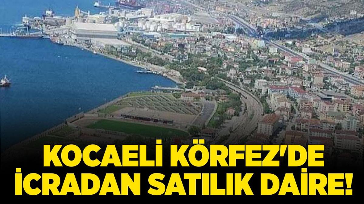 Kocaeli Krfez'de icradan satlk daire!