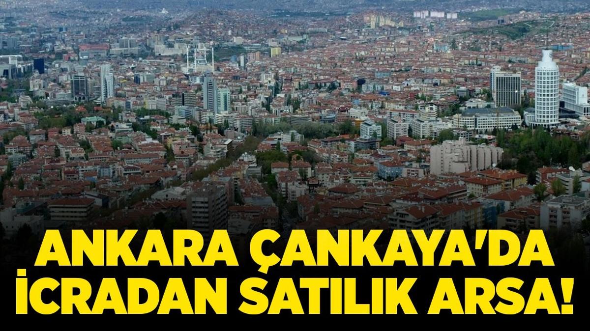 Ankara ankaya'da 627 metrekare icradan satlk arsa!