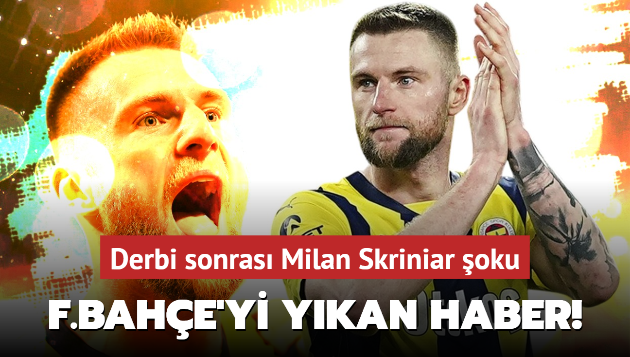 Derbi sonras Milan Skriniar oku! Fenerbahe'yi ykan haber