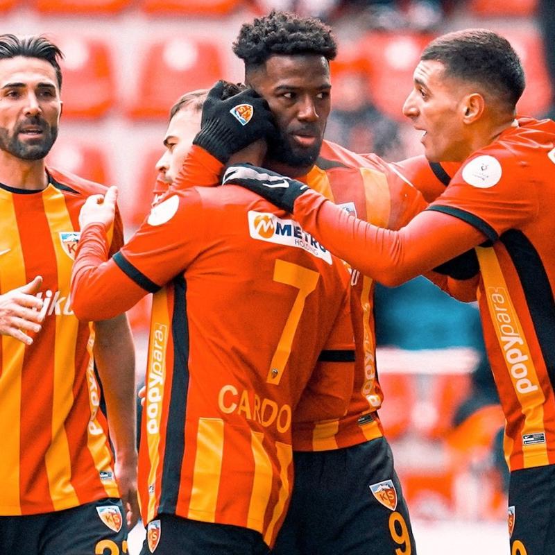 Kayserispor'dan bu sezon bir ilk
