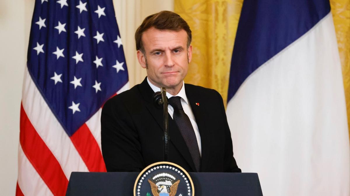 Macron'dan Ukrayna mesaj... "Bar, teslim olma anlamna gelmez"