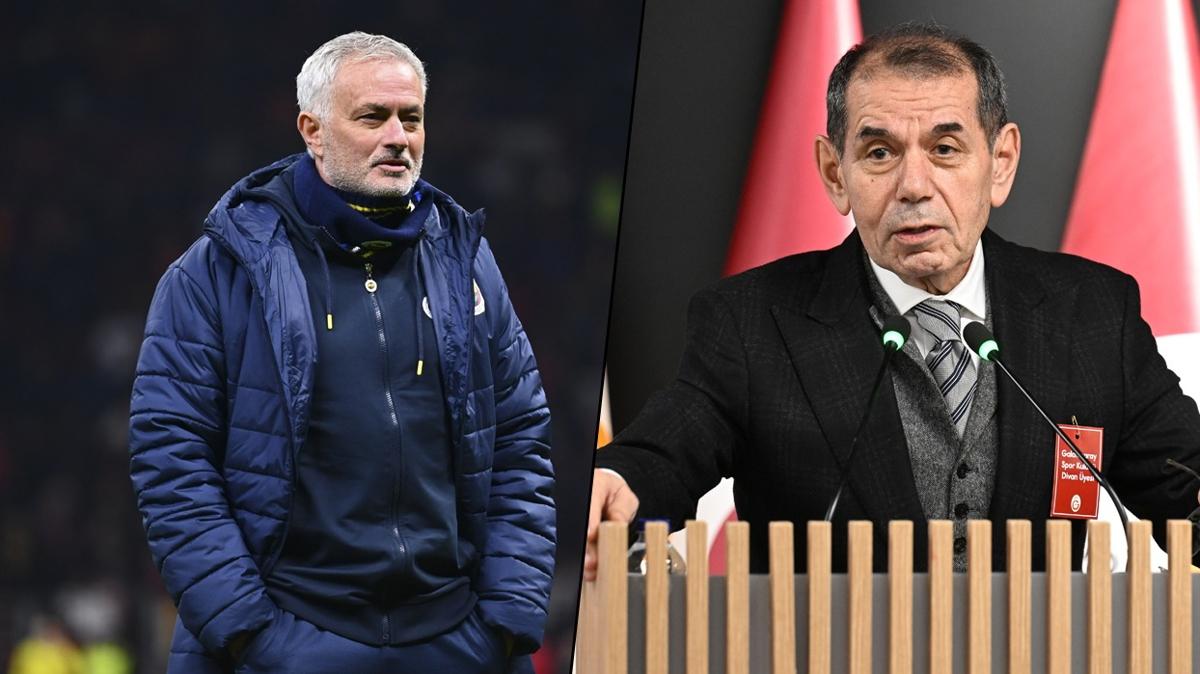 Mourinho iin "rklk" iddias! Galatasaray'dan su duyurusu