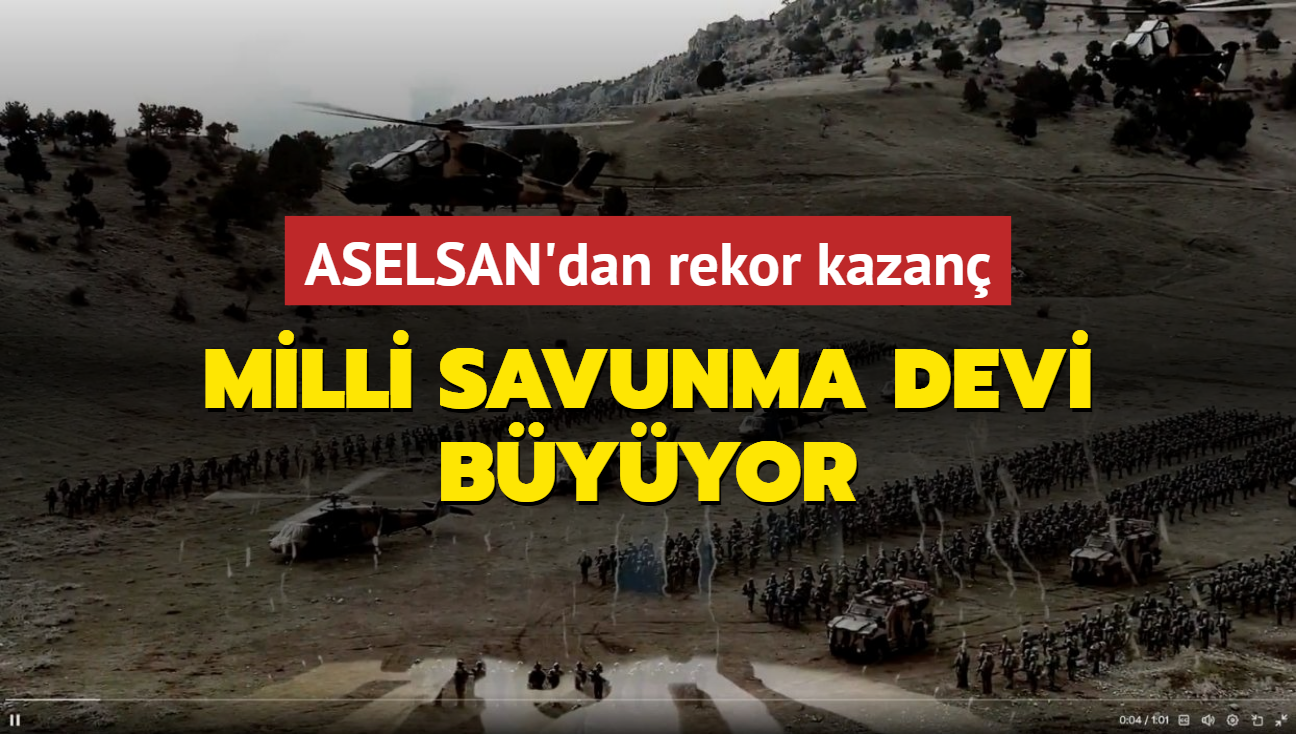 Milli savunma devi byyor! 2024'te rekor kazan