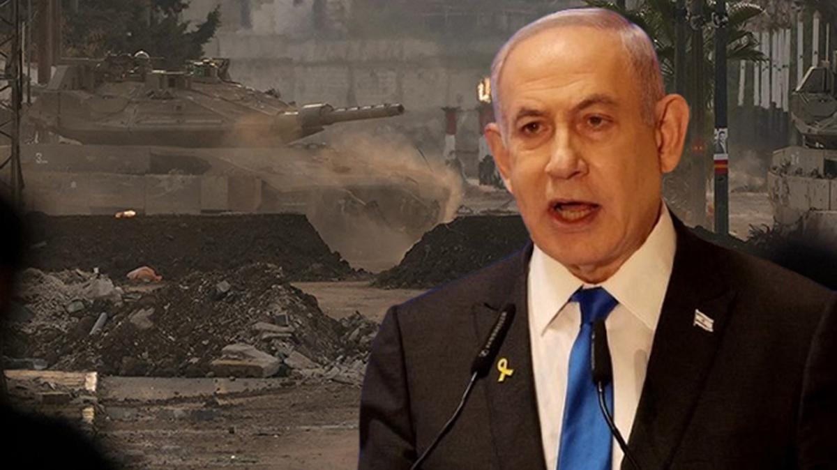Filistin'den sonra gzn o blgeye dikti! Netanyahu'dan kalc igal mesaj